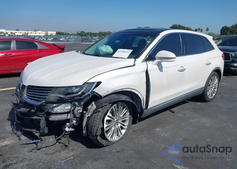 2017 Lincoln Mkx Reserve из США, поврежденный, VIN 2LMPJ6LR8HBL10741